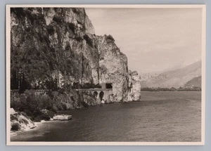 Gardesana Gardasee Italien 1960 - Straße - Altes Foto - Picture 1 of 2