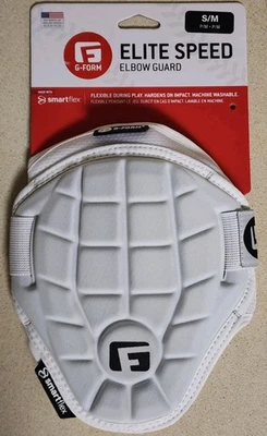 G-Form Elite Speed Batter's 棒球肘部护罩小号 •肘垫带可调节 — 第 1/2 张图片