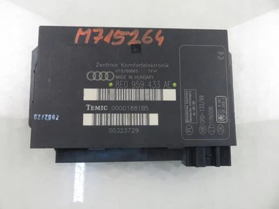 Modulo comfort Audi A4 B6 berlina (8E2) 8E0959433AE / CZ 09667 - Immagine 1 di 4