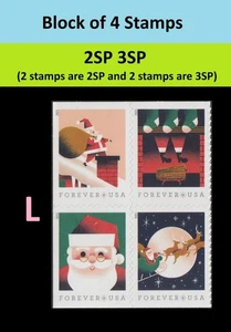 US 5644-5647 5647a A Visit from St Nick F 2SP 3SP block 4 L MNH 2021 - Picture 1 of 1
