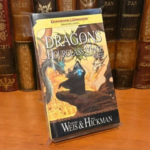 DragonLance: Dragons of the Hourglass Mage, Lost Chronicles 3 Rare D&D Paperback - Picture 1 of 7