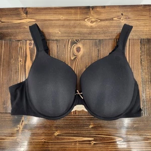 Cacique Lightly Lined Full Coverage Bra 42C Black NWOT - Picture 1 of 7