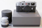 [MINT IN BOX]Leica M7 0.72 35mm Rangefinder Film Camera-Silver+ELMAR-M 50mm F2.8