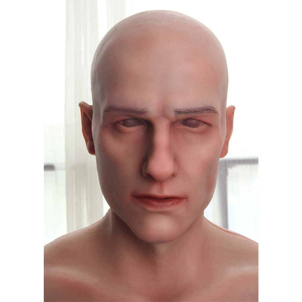 Maschera Silicone Realistica Donna - Travestimento Halloween E Cosplay Con Parrucca