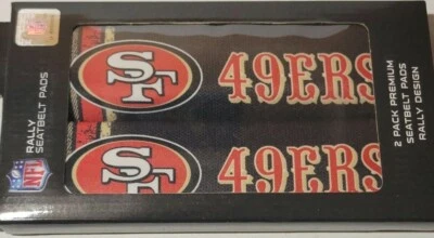 ALMOFADAS DE CINTO DE SEGURANÇA DESIGN POPULAR DE ALTA QUALIDADE SAN FRANCISCO 49ERS REPRESENTAM - Imagem 1 de 3