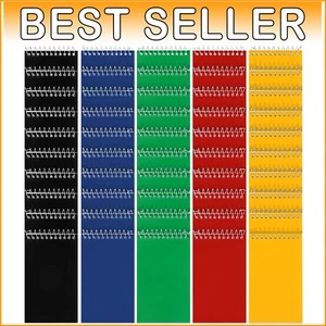 150-Piece Colorful Small Spiral Notebooks - Perfect for Home, School, and Office - Picture 1 of 8