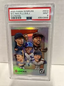 2020 panini donruss m.c./m.k./f.l./j.s./e.j. divisions #ac2 psa 9 B5 - Picture 1 of 3