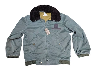 Genuine 1990s French Air Force Issue Flight Combat Pilots Jacket Size 96L #4 - Picture 1 of 16