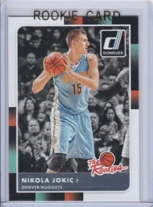 Tarjeta de novato Nikola Jokic Baloncesto 2015 Donruss THE ROOKIES $$ RC Denver Nugget - Imagen 1 de 2
