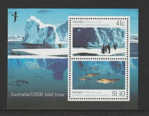 Australia 1990 : Australia / USSR Joint Issue Mini Sheet Mint Never Hinged - Bild 1 von 1