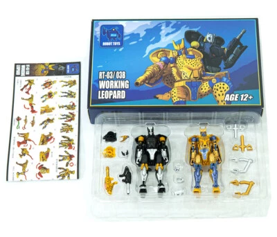 Robot Toys RT-03/03B Leopard Cheetor & Shadow Panther Set Action Figure toy - Image 1 of 4