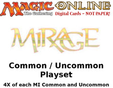 MTGO Magic Online MI Mirage Playset 960 Cards 4x Common/Uncommon