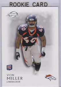 VON MILLER ROOKIE CARD Topps Legends RC Denver Bronco Football SUPER BOWL 50 MVP - Picture 1 of 2