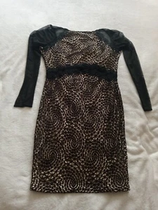 black mesh body con dress, size 10, Lipsy Love by michelle keegan - Picture 1 of 6