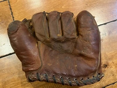 VINTAGE RARE DRAPER MAYNARD DG920 ROBIN ROBERTS SPLIT FINGER BASEBALL MITT GLOVE - Image 1 of 4