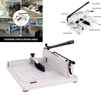 A4 Papierschneider Stapelschneider bis 400 Blatt Schneidemaschine Hebelschneider - Bild 1 von 4