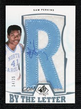 2013-14 SP Authentic By the Letter Auto /35 Sam Perkins #BL-SP Auto