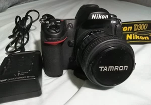 NIKON D300 CAMERA COMES W/TAMRON LENS,MEMORY CARD,BATTERY,BATTERY CHARGER,STRAP - Picture 1 of 16