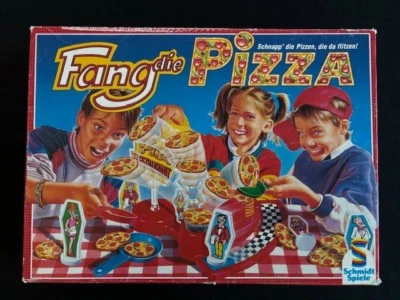 Fang die Pizza Brettspiel Schmidt Spiele 1994 Retro unvollst. Spiel G536 - Bild 1 von 4