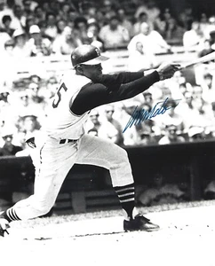 PITTSBURGH PIRATES LEGEND MANNY MOTA SIGNIERT 8X10 2X WORLD SERIE CHAMP DODGERS - Bild 1 von 1