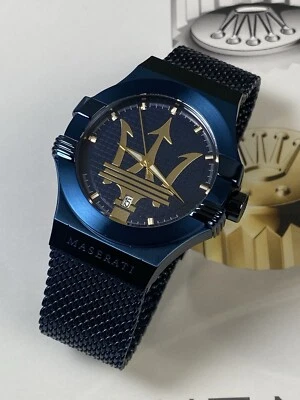 MASERATI Potenza Blue Edition Men's Watch R8853108005 - Image 1 of 4