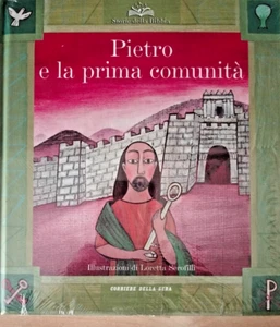 Storie della Bibbia N° 23 Pietro e la 1° Comunità Corriere della sera Libro + CD - Foto 1 di 2