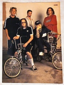 KORN~ORIG 1998 POSTER~VTG FULL PAGE PRINT MAGAZINE PINUP CLIPPING~JONATHAN DAVIS - Picture 1 of 1