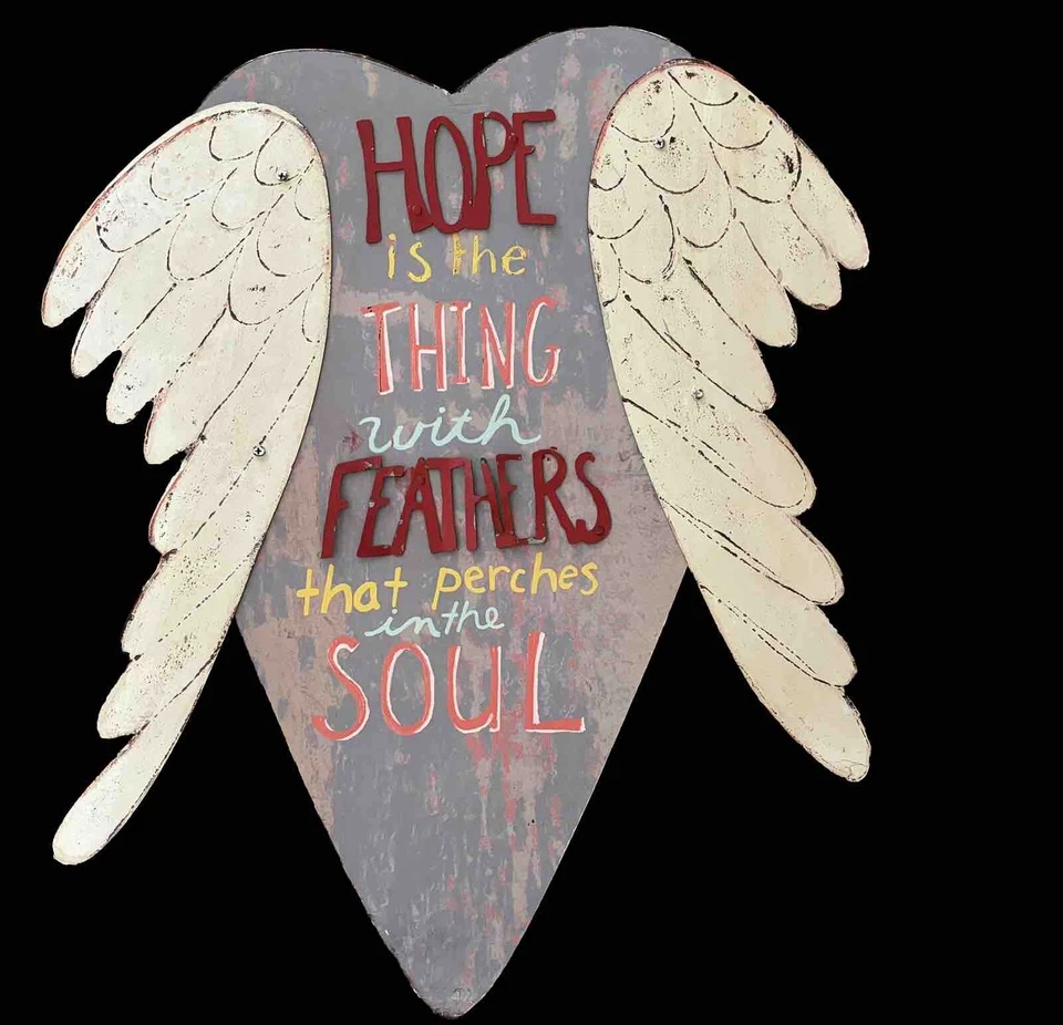 Little e Studio Art Hope Is The Thing With Feath That Perches In The Soul Foto 1 de 1