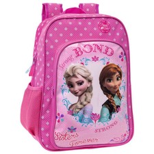 mochila frozen rosa