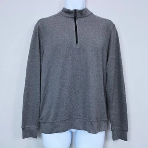 Greg Norman Gray Half Zip Pullover Sweater Top Men’s Size M - Picture 1 of 14