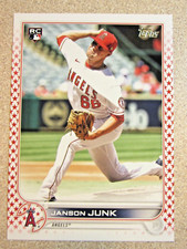 2022 TOPPS SERIES 2 #594 JANSON JUNK INDEPENDENCE DAY 11/76 LA ANGELS ROOKIE