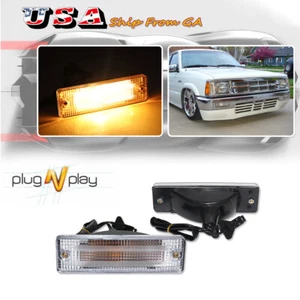 Clear Marker Signal Blinker Corner Parking Lights Pair for 323 626 Pickup Truck - Picture 1 of 9