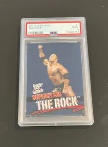 Fleer WWF Superstars THE ROCK 2001 #1 PSA 9 - Imagen 1 de 1