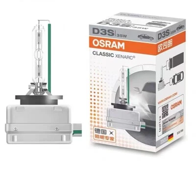 N10566103 Germany Osram D1S 66140CLC 35W Xenarc 4300K HID Xenon Headlight Bulb - Image 1 of 2