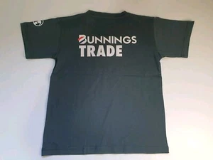 Bunnings Trade Kids Children's Unisex Short Sleeve Tradie Tee T-shirt Size 7-8 - Picture 1 of 9