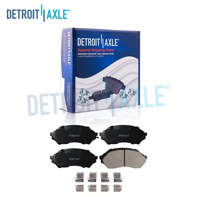 Front Ceramic Brake Pads for 1999 2000 2001 2002 2003 Mazda Protege 1.6L Models - Image 1 of 4