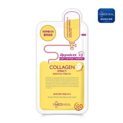 MEDIHEAL - Collagen Impact Essential Mask Pack 24ml(1pcs) Korean beauty  - Image 1 of 2