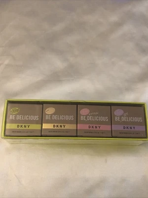 DKNY Be Delicious 4C Eau De Parfum Mini Dabber Set Sellado Cada 7 ml Nuevo en Caja Foto 1 de 4