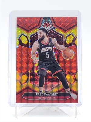 FRED VANVLEET 2023-24 MOSAIC BASKETBALL CHOICE RED YELLOW ROCKETS /75 Q5692 - Image 1 of 2