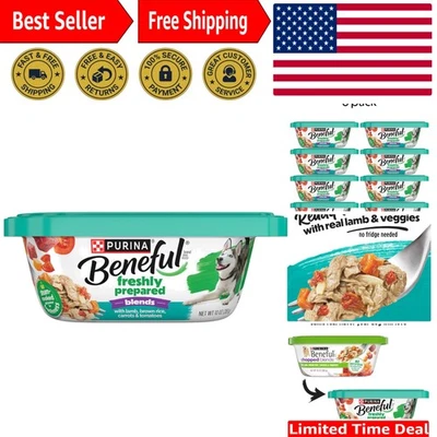 Comida húmeda para perros Purina recién preparada con mezclas - cordero y verduras, alta en proteínas Foto 1 de 4