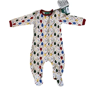 Nuevo con etiquetas Body Little Green Radicals Bebé Manga Larga Algodón Orgánico Navidad 9M - Imagen 1 de 14
