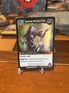 Tyrande Whisperwind Foil 9/30 TImewalkers World of Warcraft TCG WOW - Picture 1 of 2