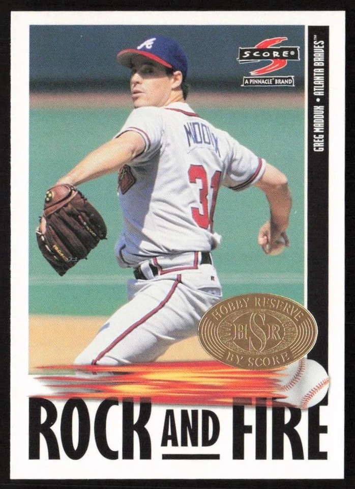 1997 Score Hobby Reserve Greg Maddux #HR520 Atlanta Braves - Image 1 of 2