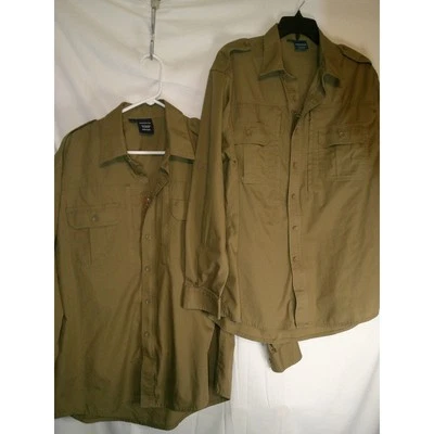 Lot of 2 Propper Long Sleeve Button Up Shirt Military Style Workwear L/R - Image 1 of 3