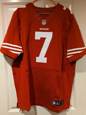 Camiseta deportiva 100 % auténtica ⭐ 2012 Colin Kaepernick SF 49ers Nike Elite 48 XL $295 Foto 1 de 4