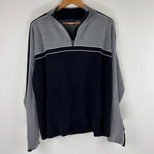 Vtg John Ashford Men’s Preppy Casual Quarter Zip Sweater Size XL - Picture 1 of 7