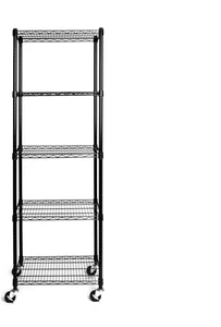 Ultradurable Heavy Duty NSF Solid Steel Wire Rack Storage Unit, Organizer for Ga - Picture 1 of 6