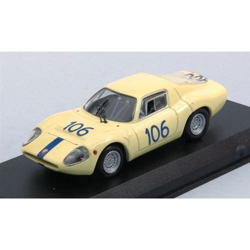 ABARTH 1300 OT N.106 TARGA FLORIO 1968 G.VIRGILIO-S.PANEPINTO 1:43 Best Model Au - Immagine 1 di 1