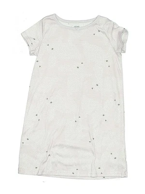 Vestido plateado Carter's para niñas 4 Foto 1 de 2