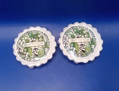 YANKEE CANDLE "LILY OF THE VALLEY" Wax Tarts [2 Included] NEW SEALED - Image 1 of 3